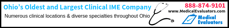 Ohio's Largest Clinical IME Doctors Company